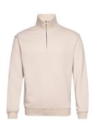 Jjebradley Sweat Half Zip Noos Cream Jack & J S