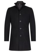 Bs Ontario Slim Fit Coat Black Bruun & Stengade