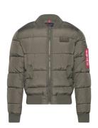 Ma-1 Puffer Bomber Khaki Alpha Industries