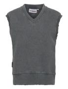 Distressed Vest Grey HAN Kjøbenhavn