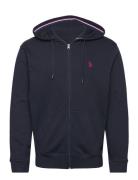 Uspa Sweat Hood/Zip Erdi Men Navy U.S. Polo Assn.