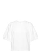 Vidaya 2/4 O-Neck Top White Vila