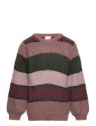 Pullover Ls Knit Patterned Minymo