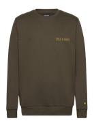 Collegiate Sweatshirt Khaki Lyle & Scott