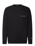 Collegiate Sweatshirt Black Lyle & Scott