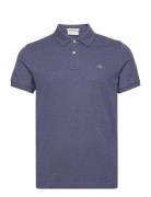 Slim Shield Ss Pique Polo Navy GANT