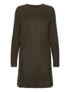 Onlcarol L/S Dress Knt Noos Khaki ONLY