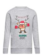 Jorxmas Crew Neck Sweat Xmas Jnr Grey Jack & J S