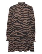 Vmshilah Naja High Neck Dress Wvn Ga Brown Vero Moda