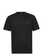 T-Shirts Short Sleeve Black Marc O'Polo