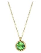 Imperia Necklace Green/Gold Green Bud To Rose