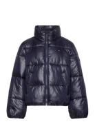 Glossy Puffer Jacket Navy Tommy Hilfiger