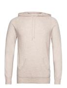 Man Front Pocket Hoodie Beige Davida Cashmere