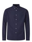 Classic Flannel B.d Shirt Navy Lexington Clothing