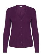 Vistara L/S Cardigan /B Purple Vila