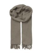 Solid Ilona Scarf Brown Becksöndergaard