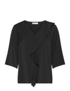 Cadenzaiw Blouse Black InWear