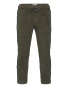 Corduroy Jogger Trousers Khaki Mango