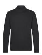 Perkins Neck Long-Sleeved T-Shirt Black Mango