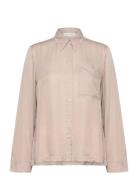 Shirts/Blouses Long Sleeve Beige Marc O'Polo