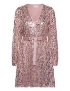 Dress Bella Sequinses Pink Lindex
