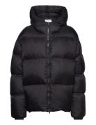 Hooded Puffer Jacket Black Filippa K