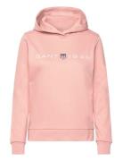 Reg Printed Graphic Hoodie Pink GANT