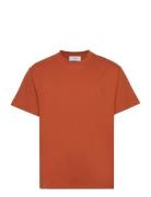 Crew T-Shirt Orange Les Deux