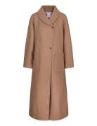 Amber Long Coat Brown Once Untold