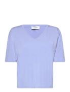 Viscose T-Shirt Blue Rosemunde