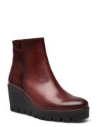 Wedge Ankle Boot Brown Gabor