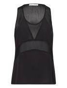 Blia - Sheer Panel Tank Black Rabens Sal R