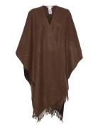 Wool Poncho Brown GANT