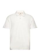 Akkikki S/S Frotte Polo Tee White Anerkjendt