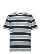 Stripe T-Shirt Blue Lyle & Scott