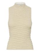 Piccagz Halterneck Beige Gestuz