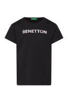 T-Shirt Black United Colors Of Benetton