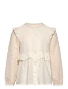 Shirt Broderie Anglaise Cream En Fant