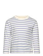 Striped Long Sleeves T-Shirt Blue Mango
