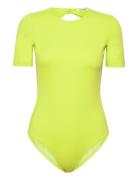 Whitney Bathing Suit Green Wood Wood