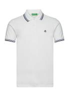 H/S Polo Shirt White United Colors Of Benetton
