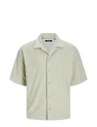 Jprbla Terry Ss Resort Shirt Green Jack & J S