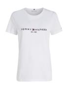 Heritage Hilfiger C-Nk Reg Tee White Tommy Hilfiger