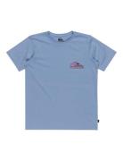 Take Us Back Logo Ss Yth Blue Quiksilver