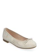 Biamadison Ballerina Suede White Bianco