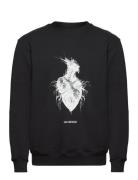 Heart Monster Regular Crewneck Black HAN Kjøbenhavn