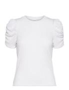 Vianine S/S Puff Sleeve Top - Noos White Vila