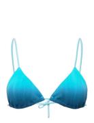 Swim Wirefree Triangle T-Shirt Bra Blue Chantelle Beach