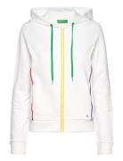 Jacket W/Hood L/S White United Colors Of Benetton