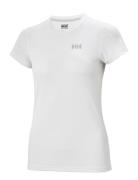 W Hh Lifa Active Solen T-Shirt White Helly Hansen